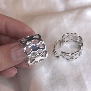 Vintage Silver Sarah Coventry Earrings